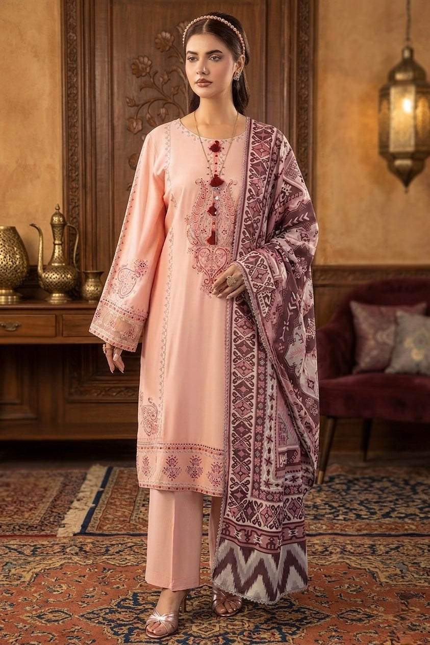 Traditional threads Linen 3 piece Eid / Summer / winter / asian