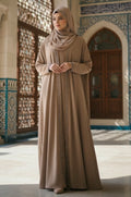 Arabic Long Abaya with scarf 2 piece