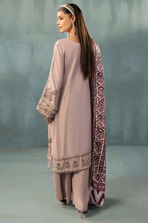 Adan libas 3 piece linen embroided