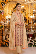 Formal Chiffon Embroided Three piece